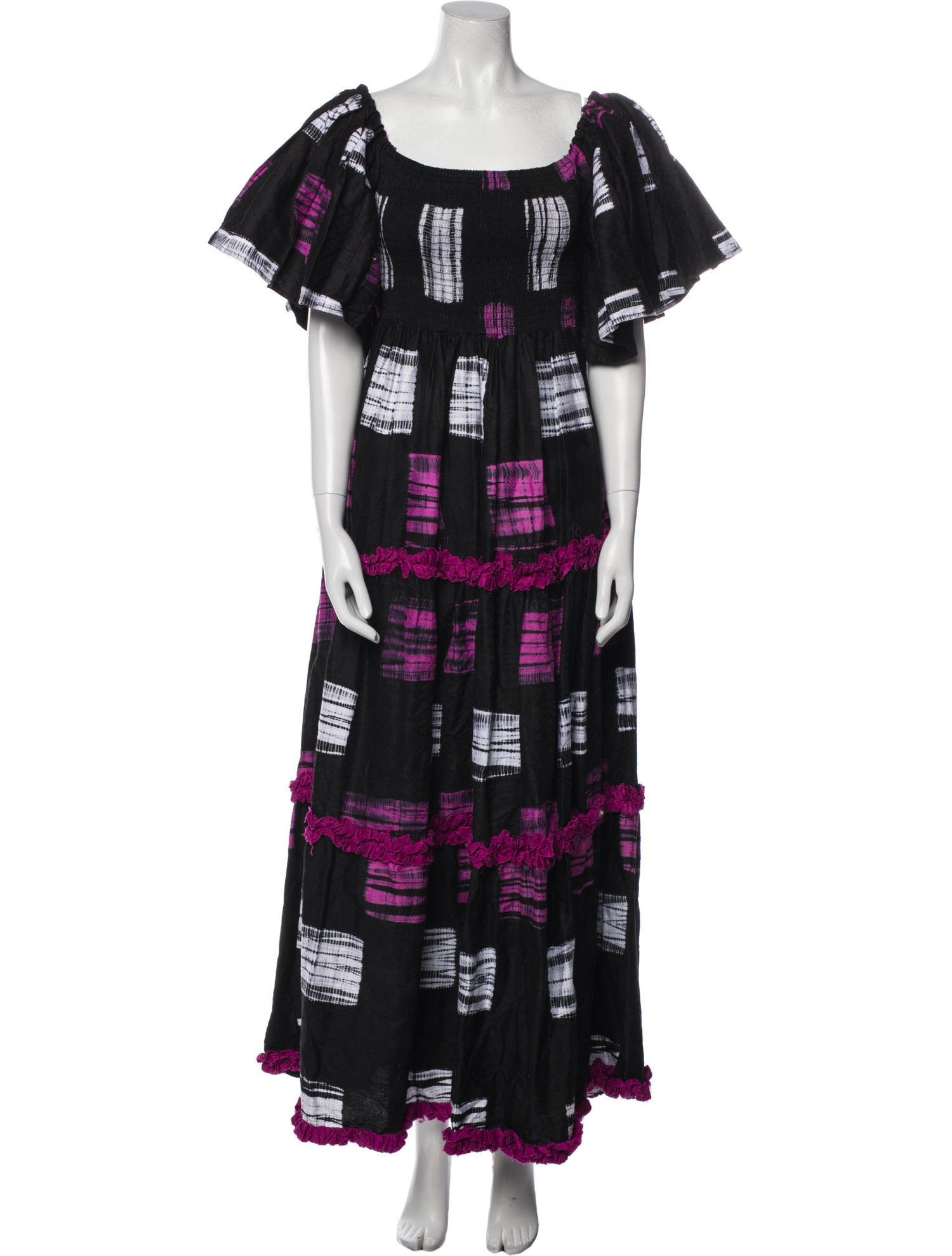 Busayo Printed Long Dress