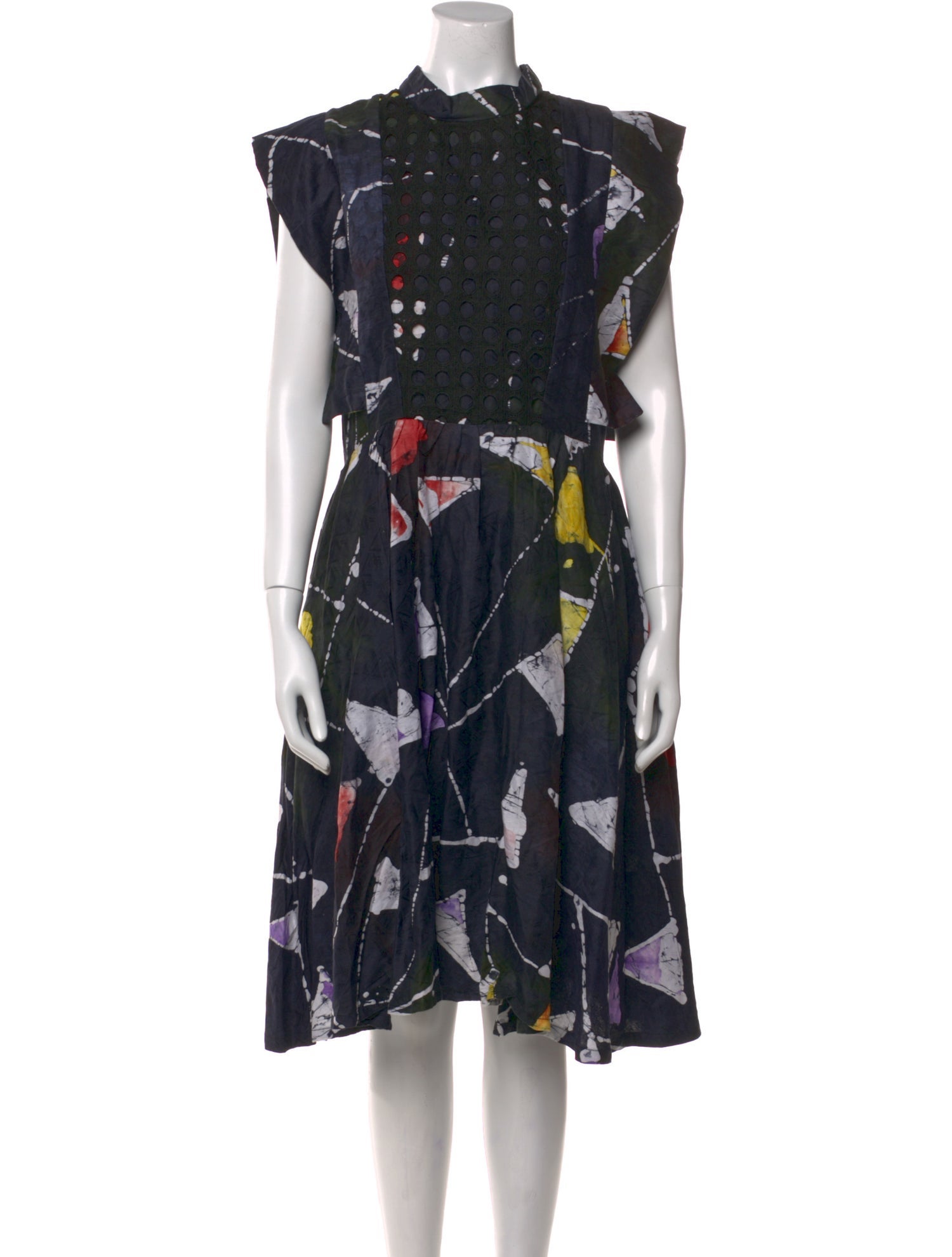 Busayo Printed Midi Length Dress