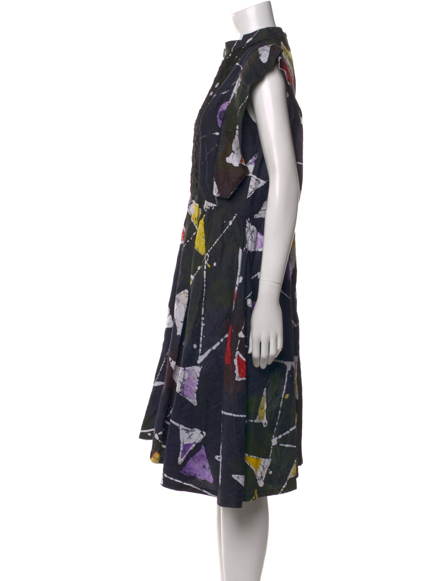 Busayo Printed Midi Length Dress