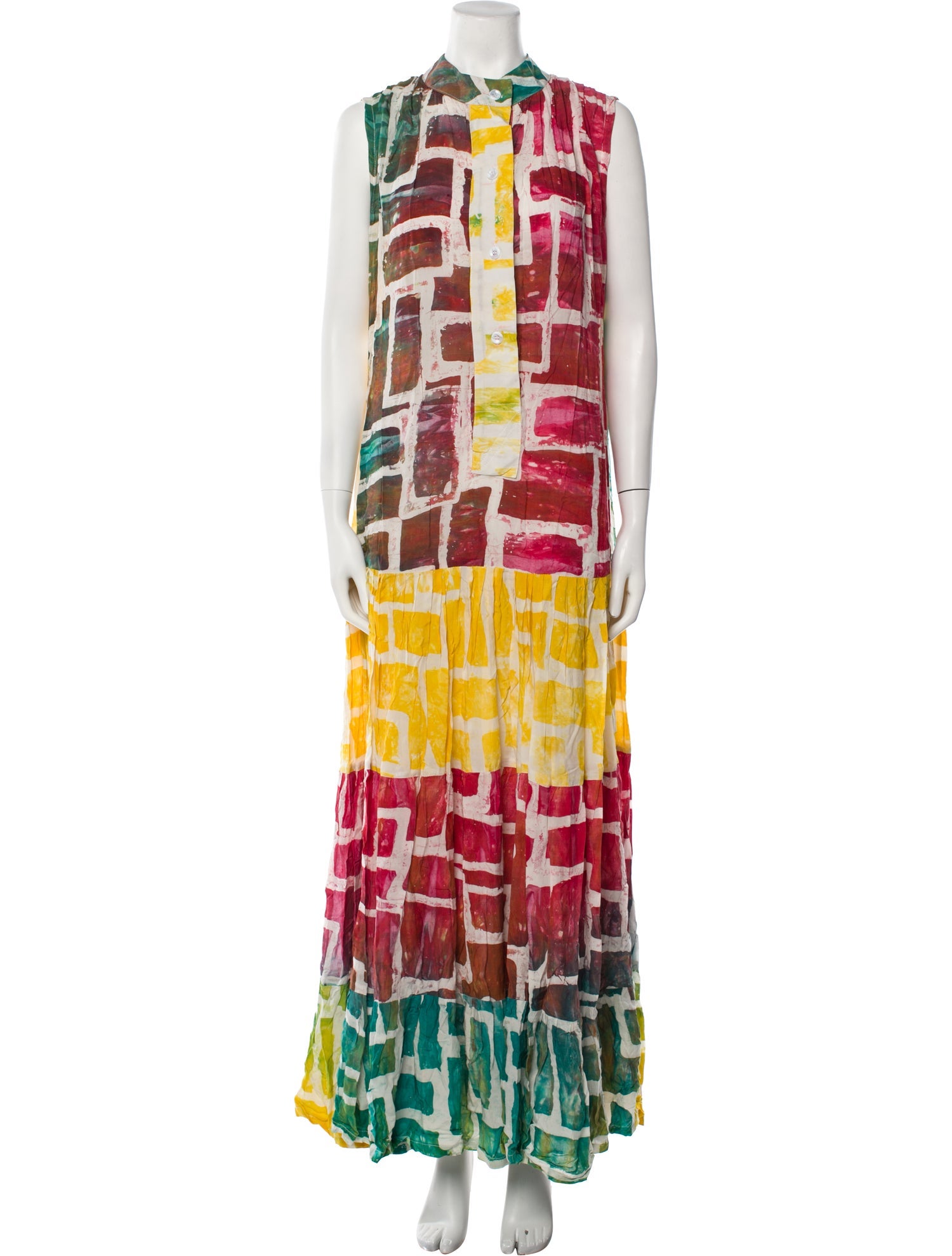 Busayo Printed Long Dress