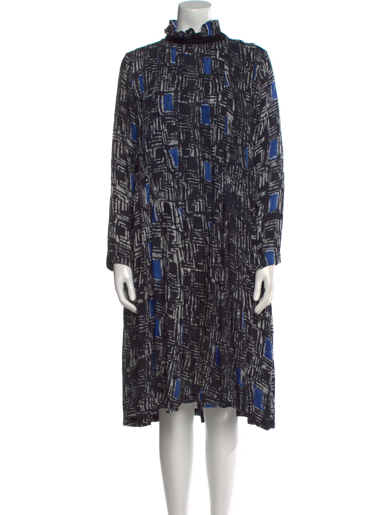 Busayo Printed Midi Length Dress