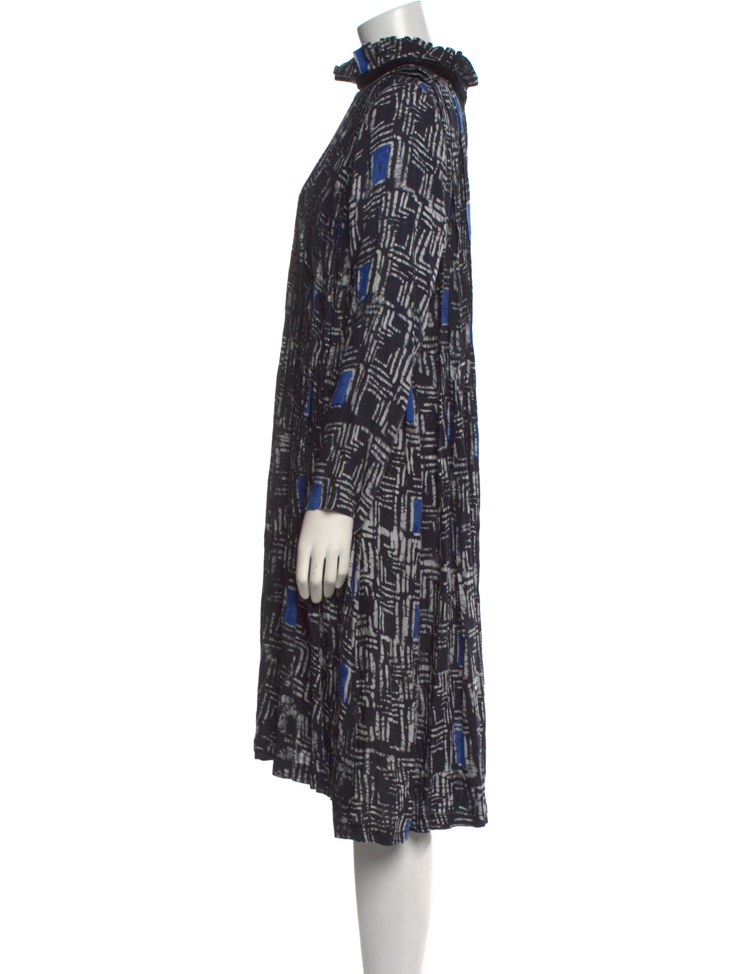 Busayo Printed Midi Length Dress