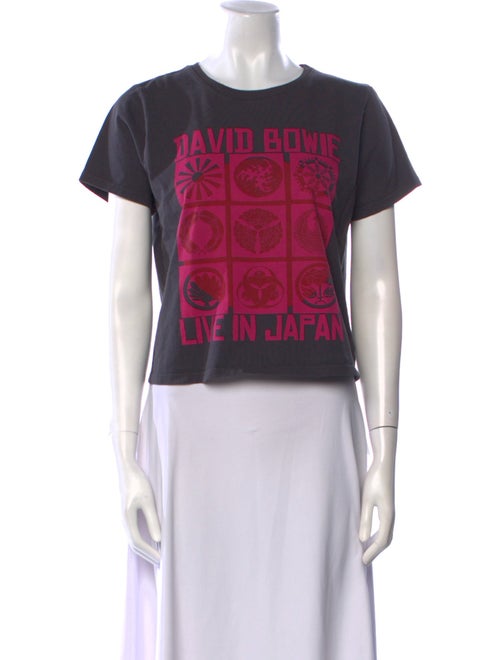 Bowie x Mother Graphic Print Crew Neck T-Shirt