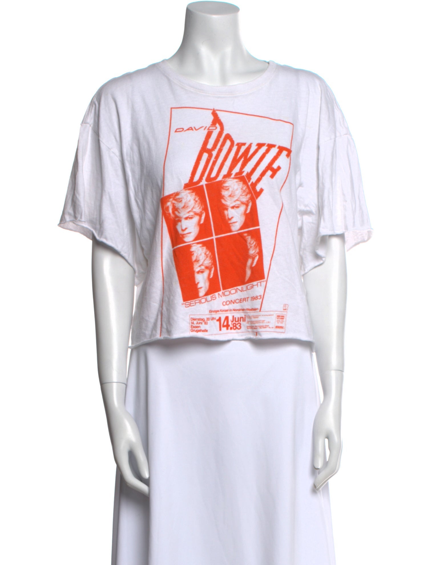 Bowie x Mother Graphic Print Crew Neck T-Shirt