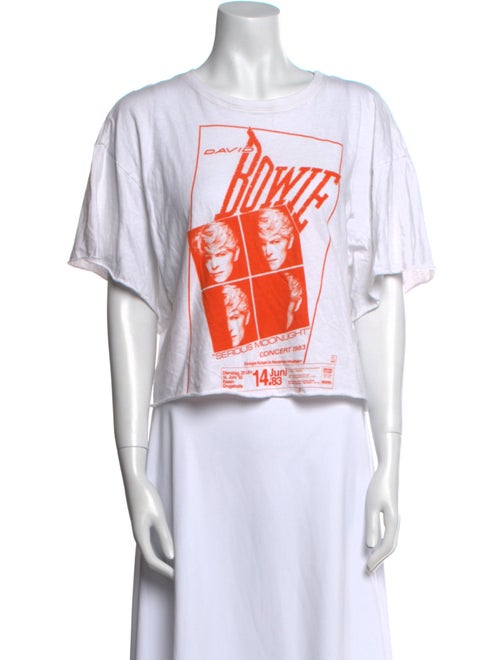Bowie x Mother Graphic Print Crew Neck T-Shirt