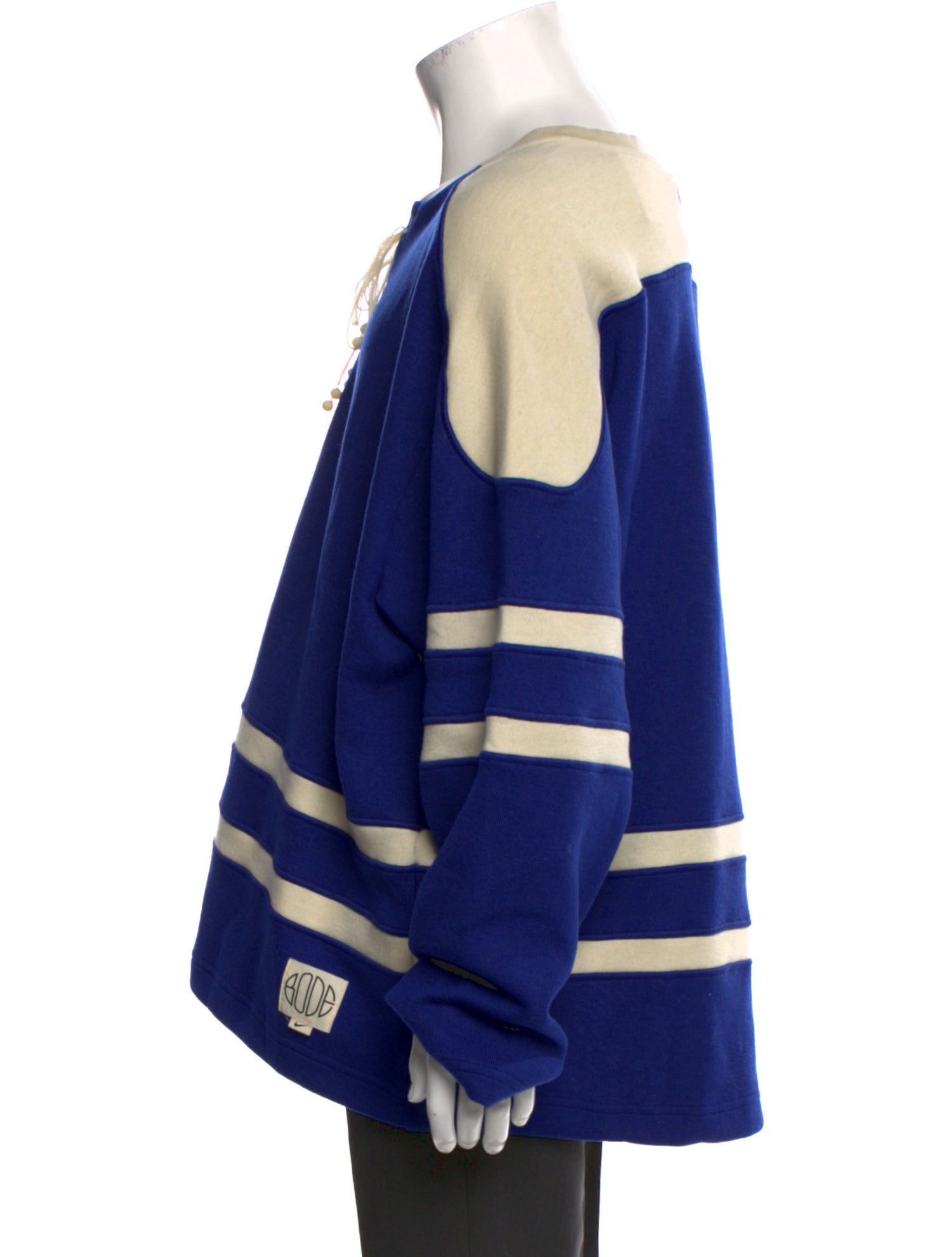 Bode X Nike Striped Crew Neck Sweatshirt w/ Tags