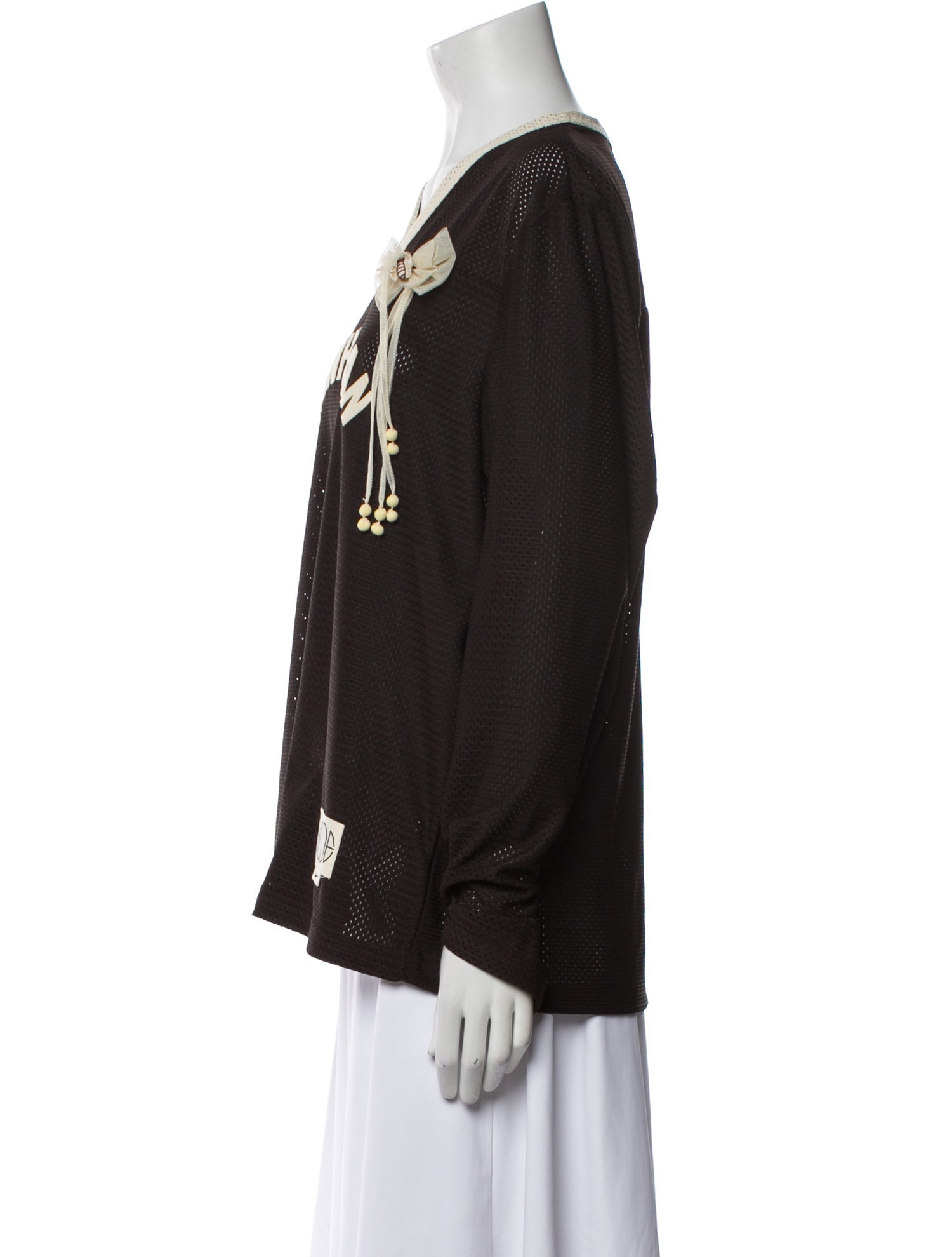 Bode X Nike Manhattan Graphic Print Top