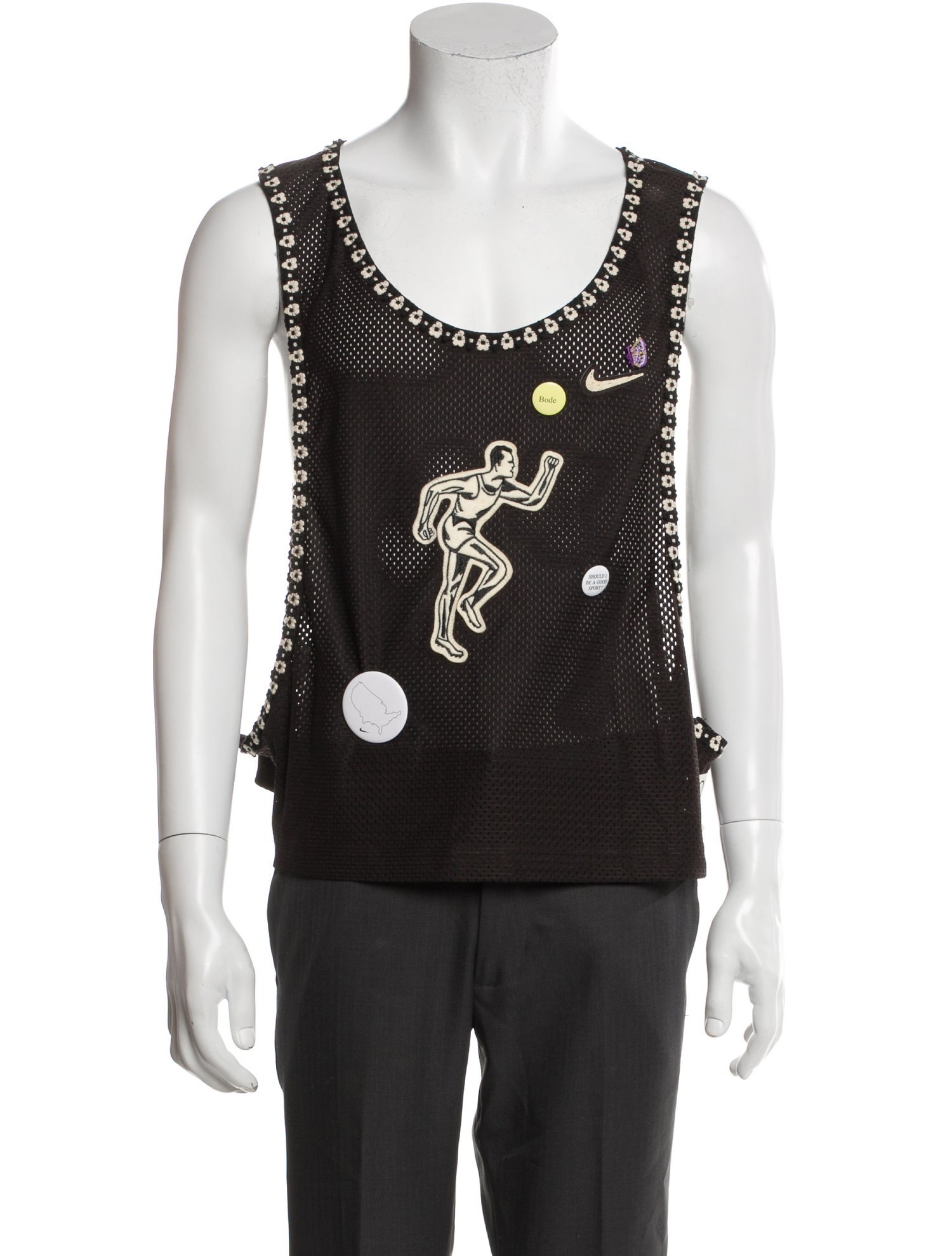 Bode X Nike Printed Scoop Neck T-Shirt