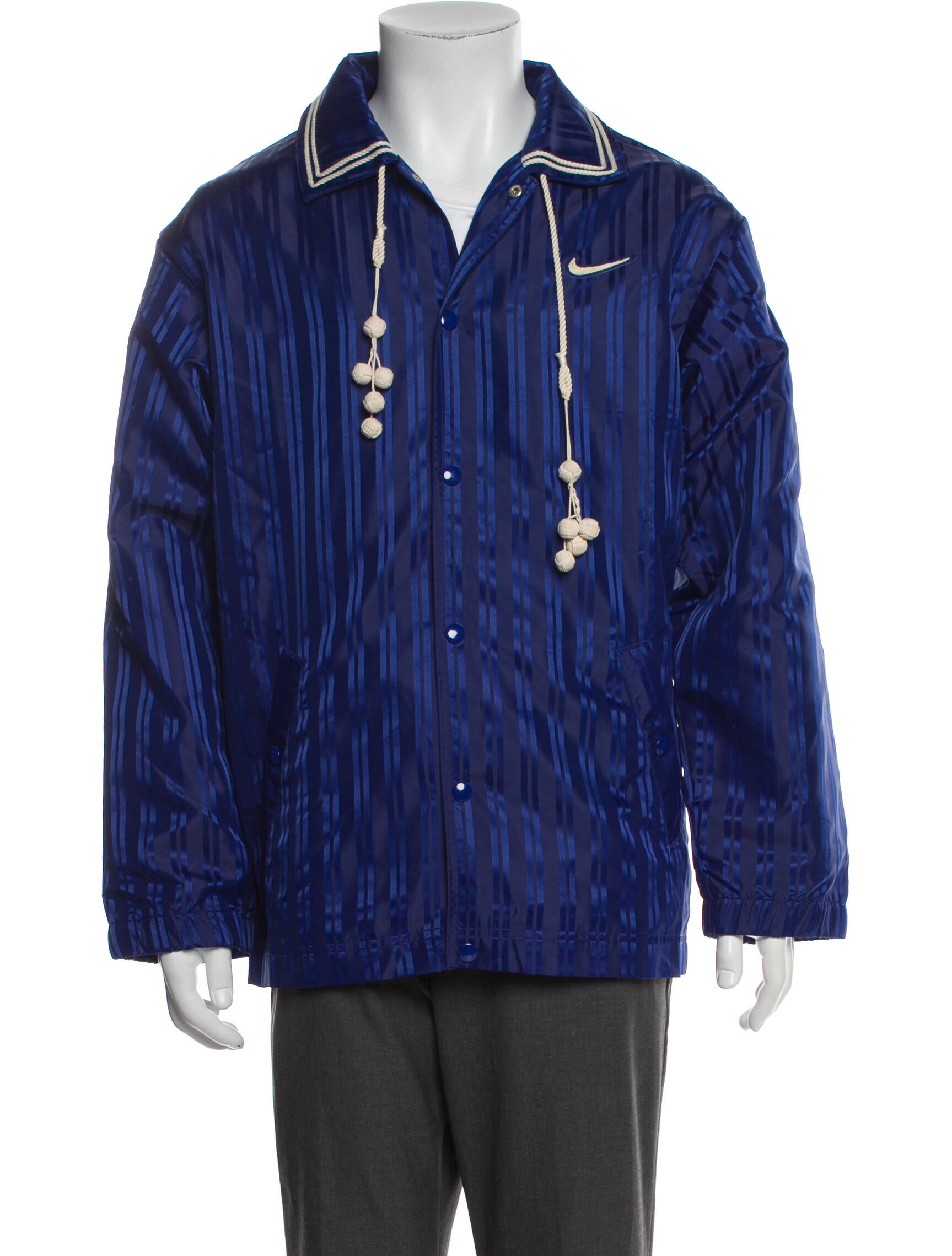 Bode X Nike Scrimmage Striped Parka w/ Tags