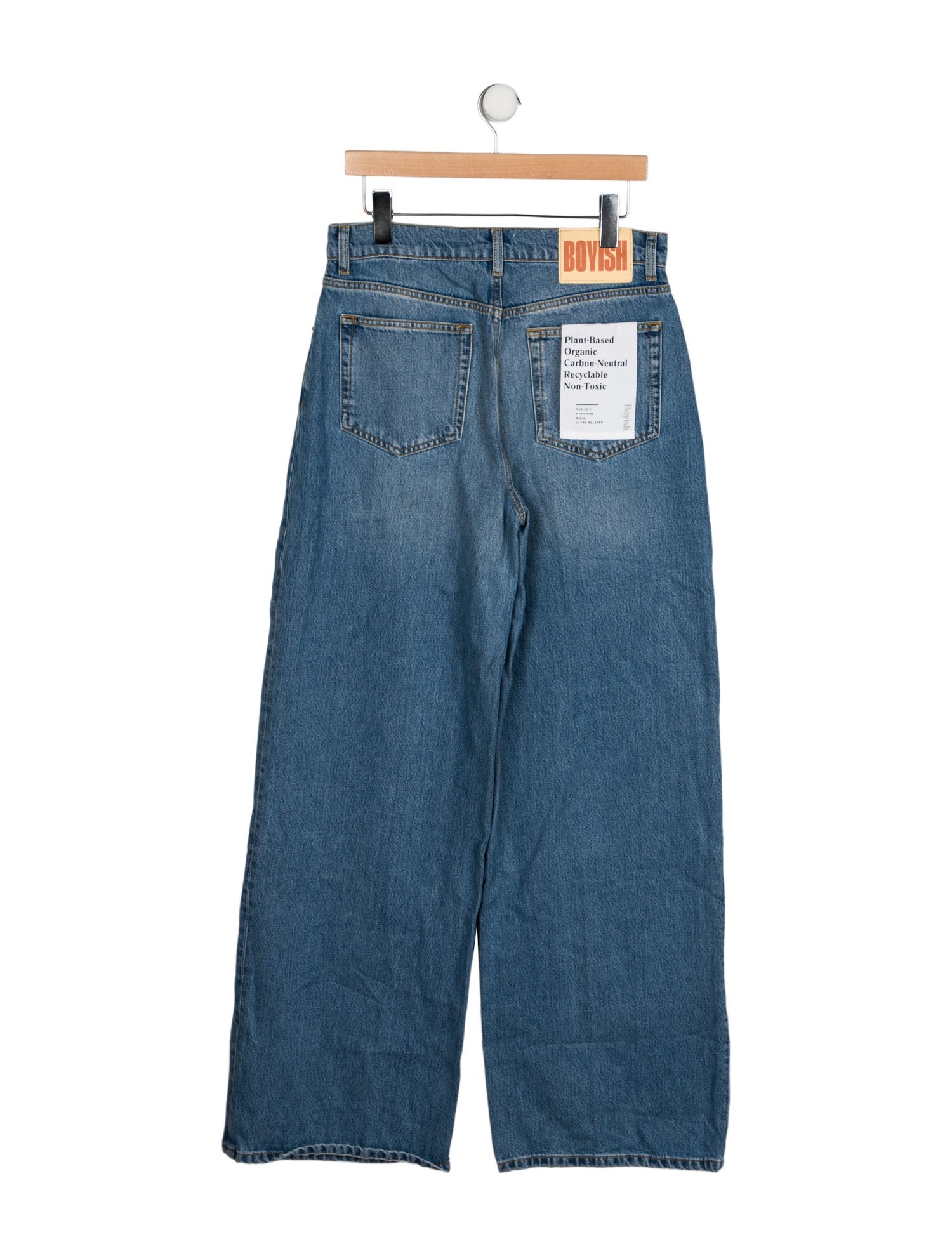 Boyish High-Rise Wide Leg Jeans w/ Tags