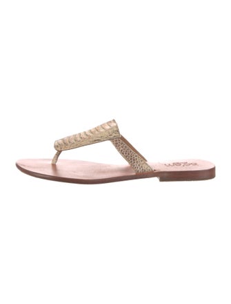 Bo'em Plage Leather Slides