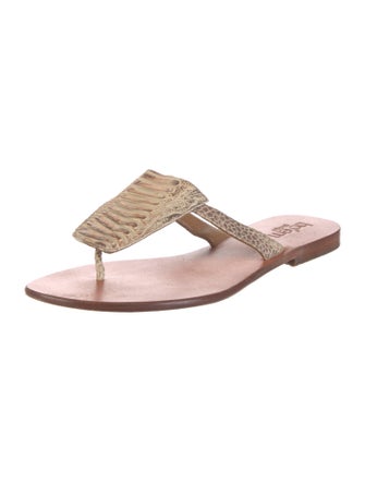 Bo'em Plage Leather Slides