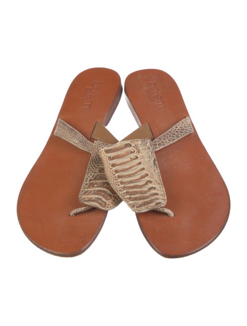 Bo'em Plage Leather Slides