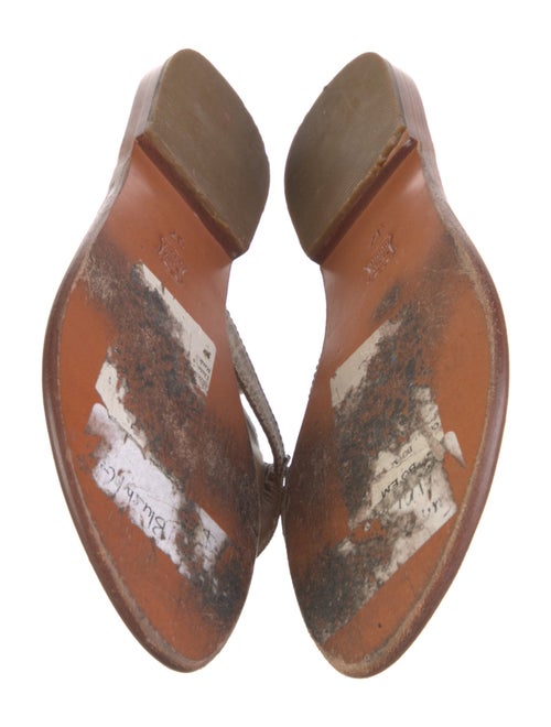 Bo'em Plage Leather Slides