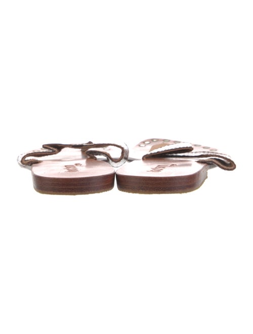 Bo'em Plage Leather Slides