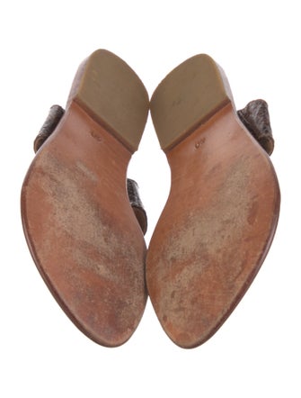 Bo'em Plage Leather Slides