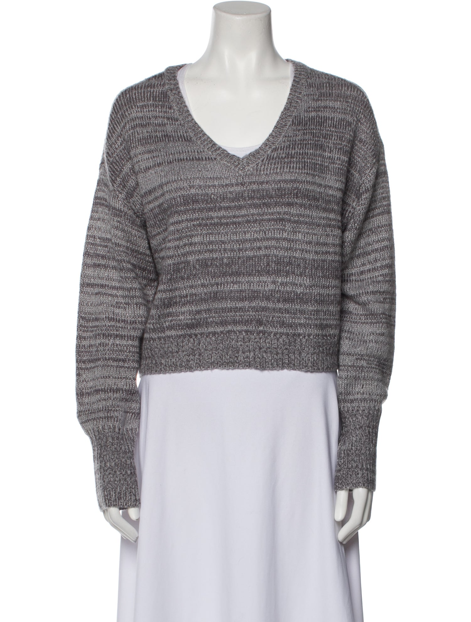 BP. Striped V-Neck Sweater w/ Tags