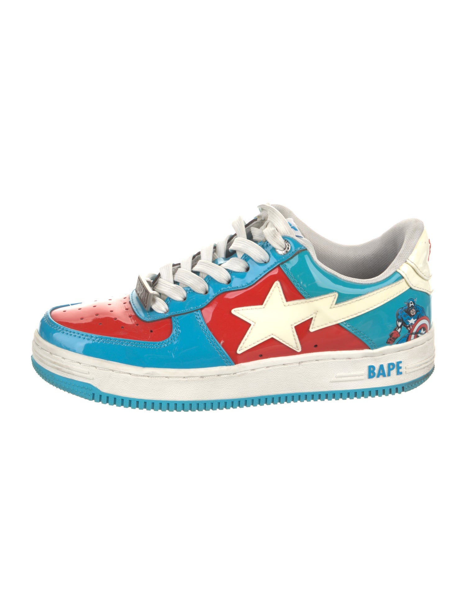 Bape x Marvel Captain America Sneakers