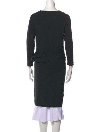 Brochu Walker V-Neck Knee-Length Dress