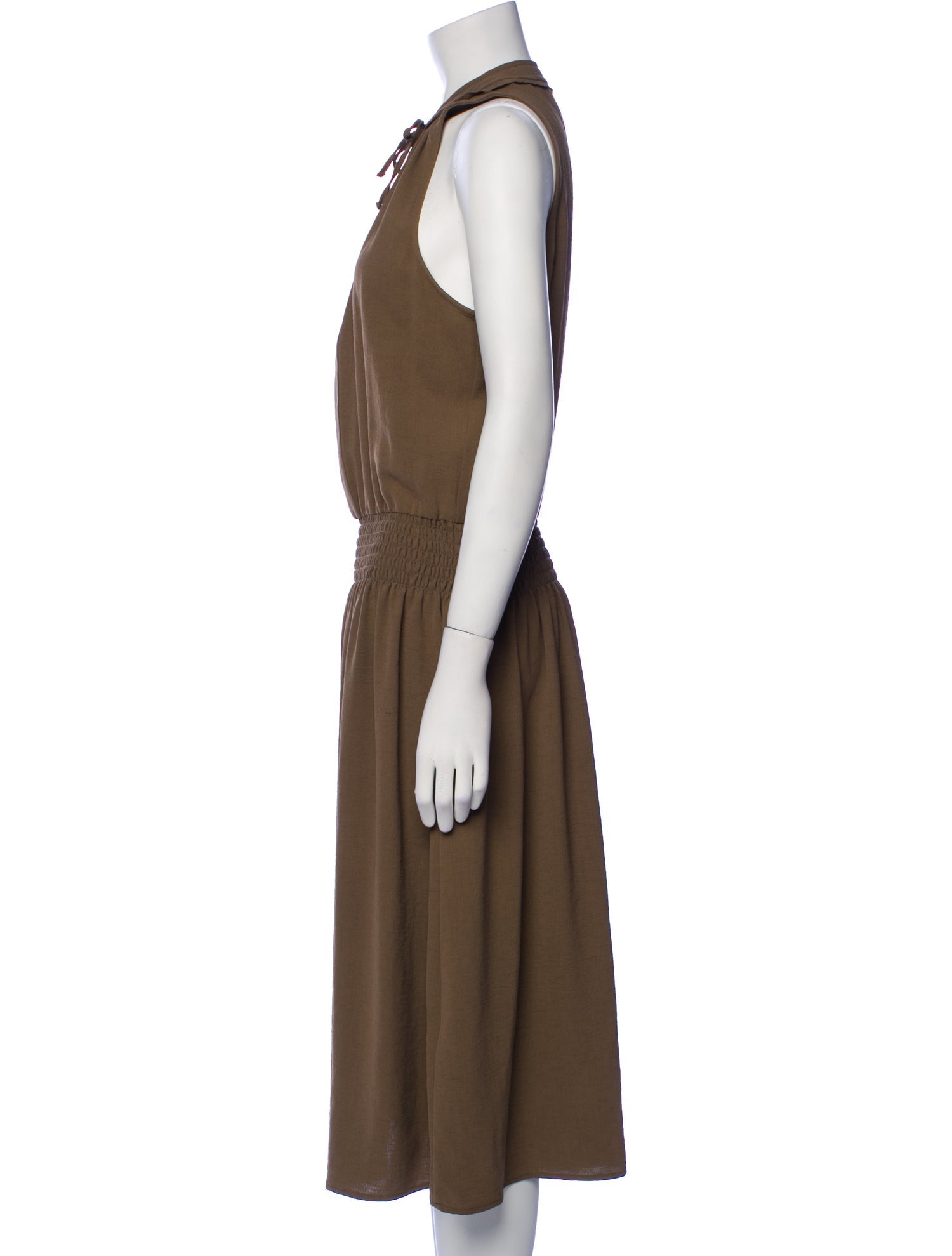 Brochu Walker Halterneck Midi Length Dress