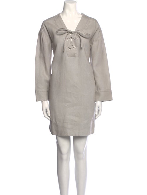 Brochu Walker Linen Knee-Length Dress