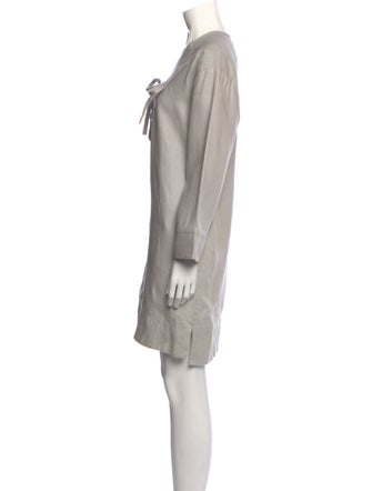 Brochu Walker Linen Knee-Length Dress