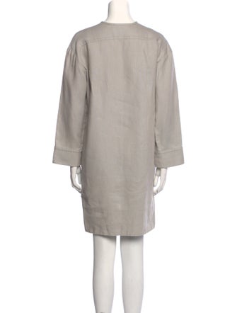 Brochu Walker Linen Knee-Length Dress