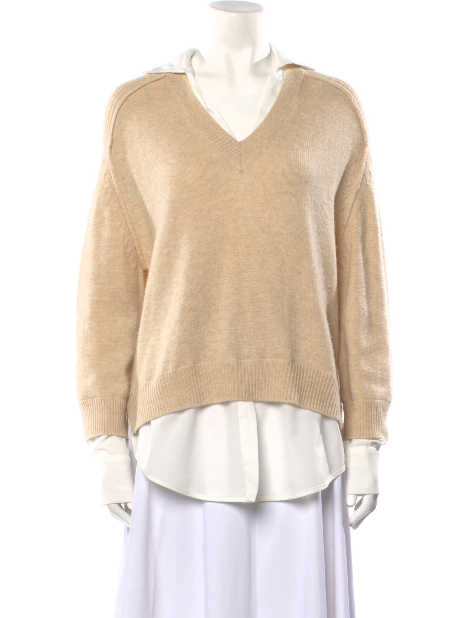Brochu Walker Wool V-Neck Sweater