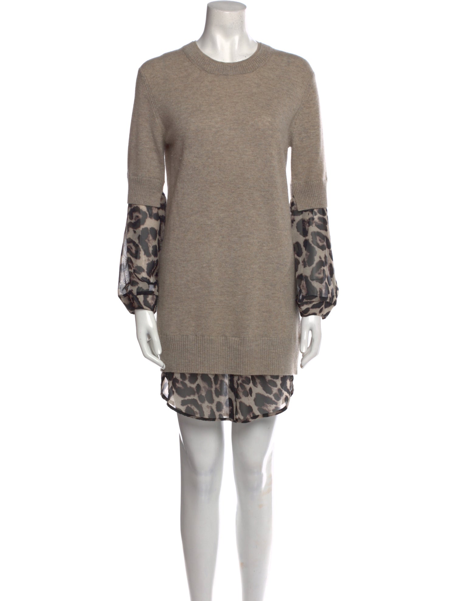 Brochu Walker Wool Mini Dress