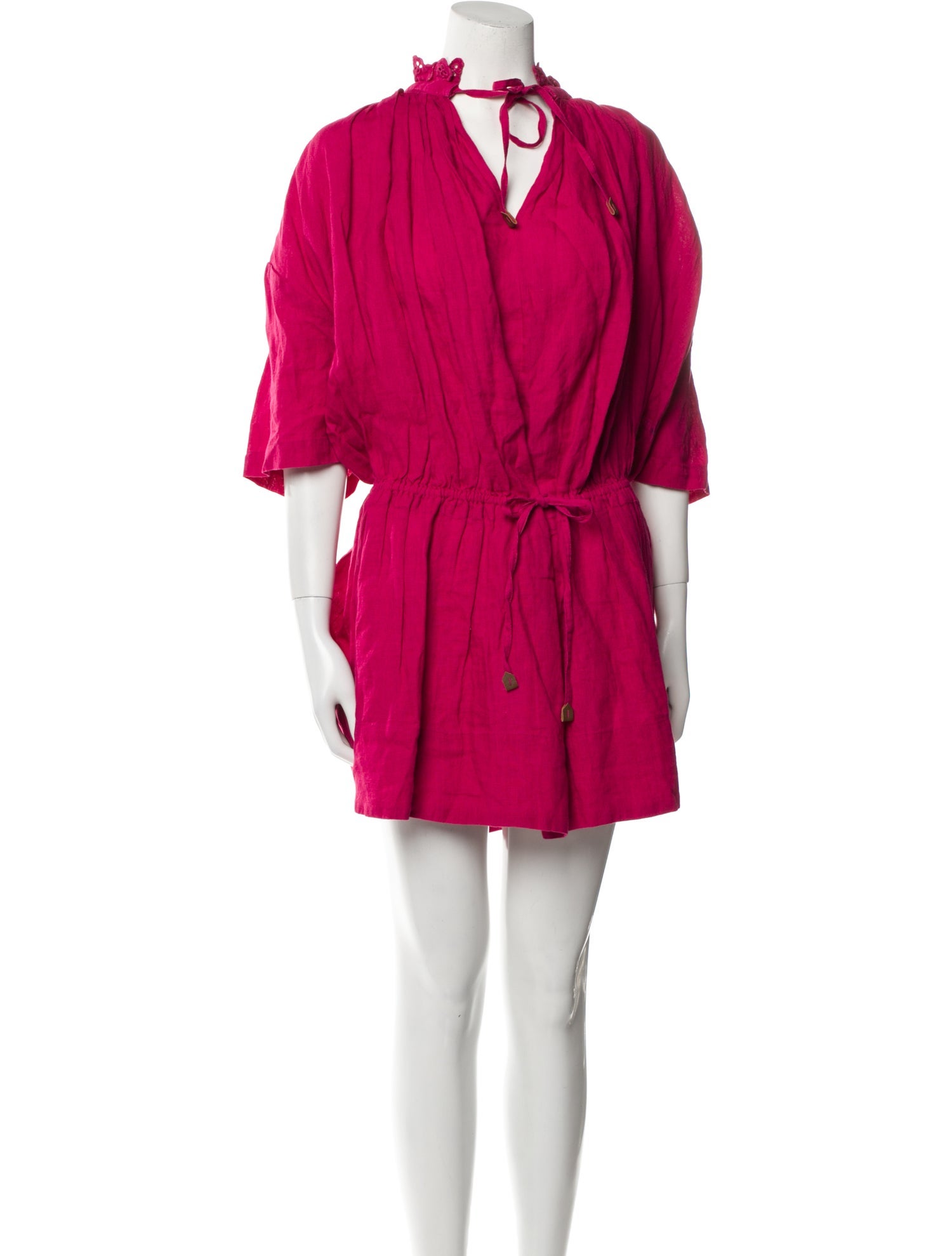 Brochu Walker Linen Mini Dress