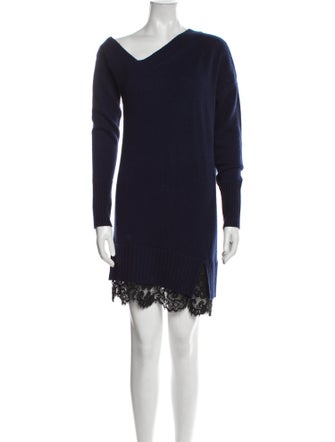 Brochu Walker Wool Mini Dress