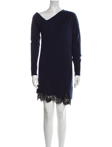 Brochu Walker Dresses Wool Mini Dress S