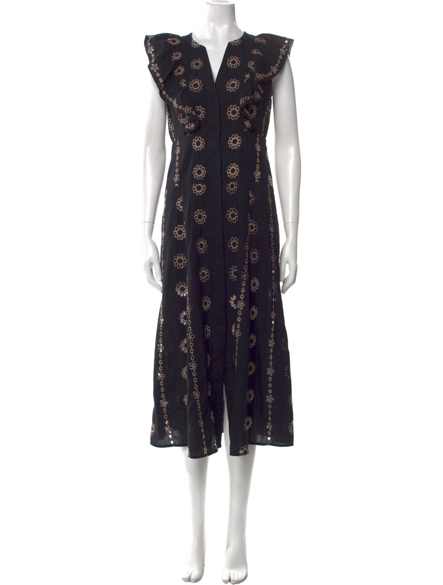 Brochu Walker Floral Print Long Dress