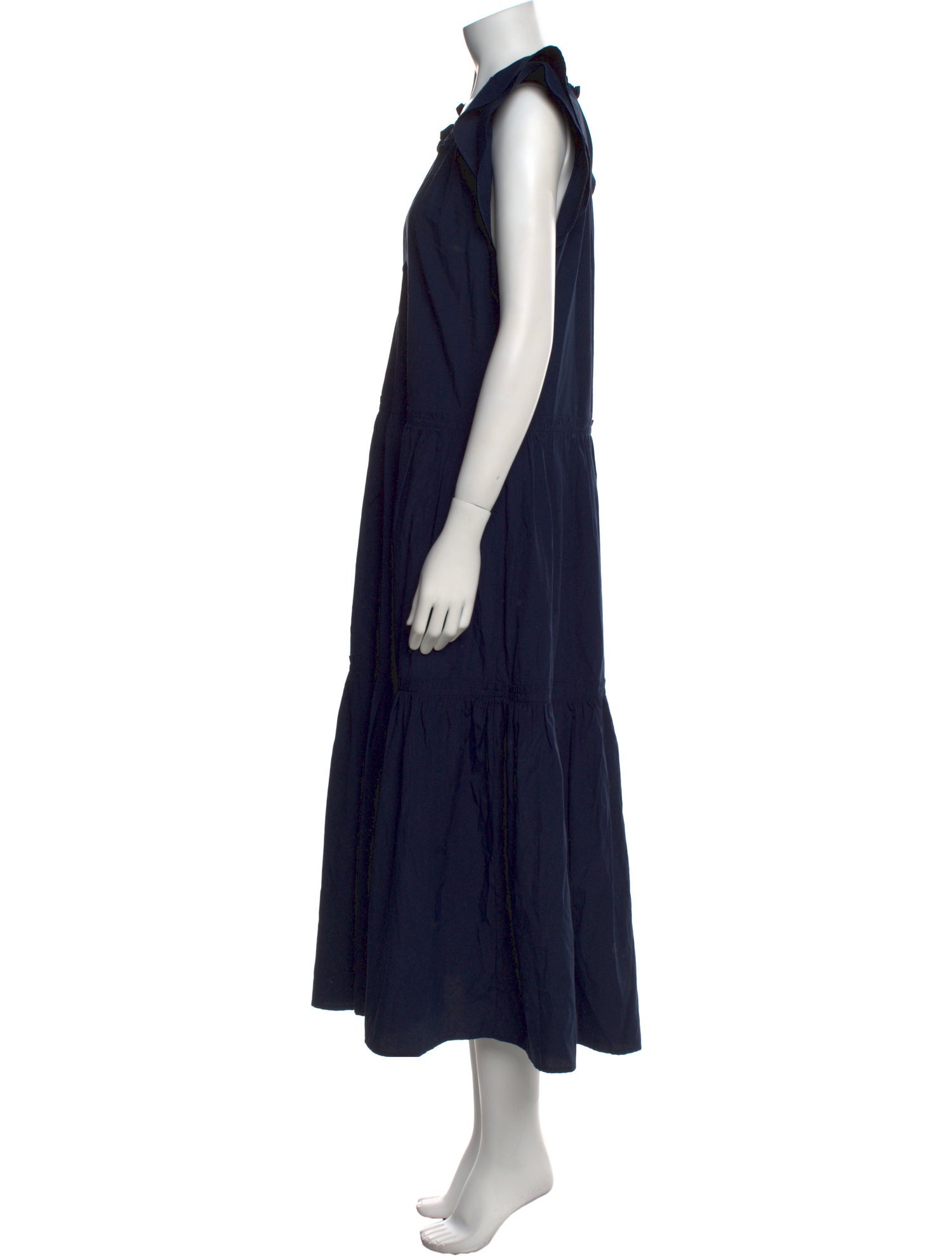 Brochu Walker V-Neck Long Dress