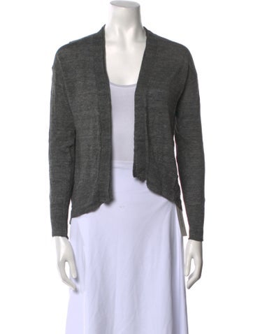 Brochu Walker Knitwear Linen V-Neck Sweater S