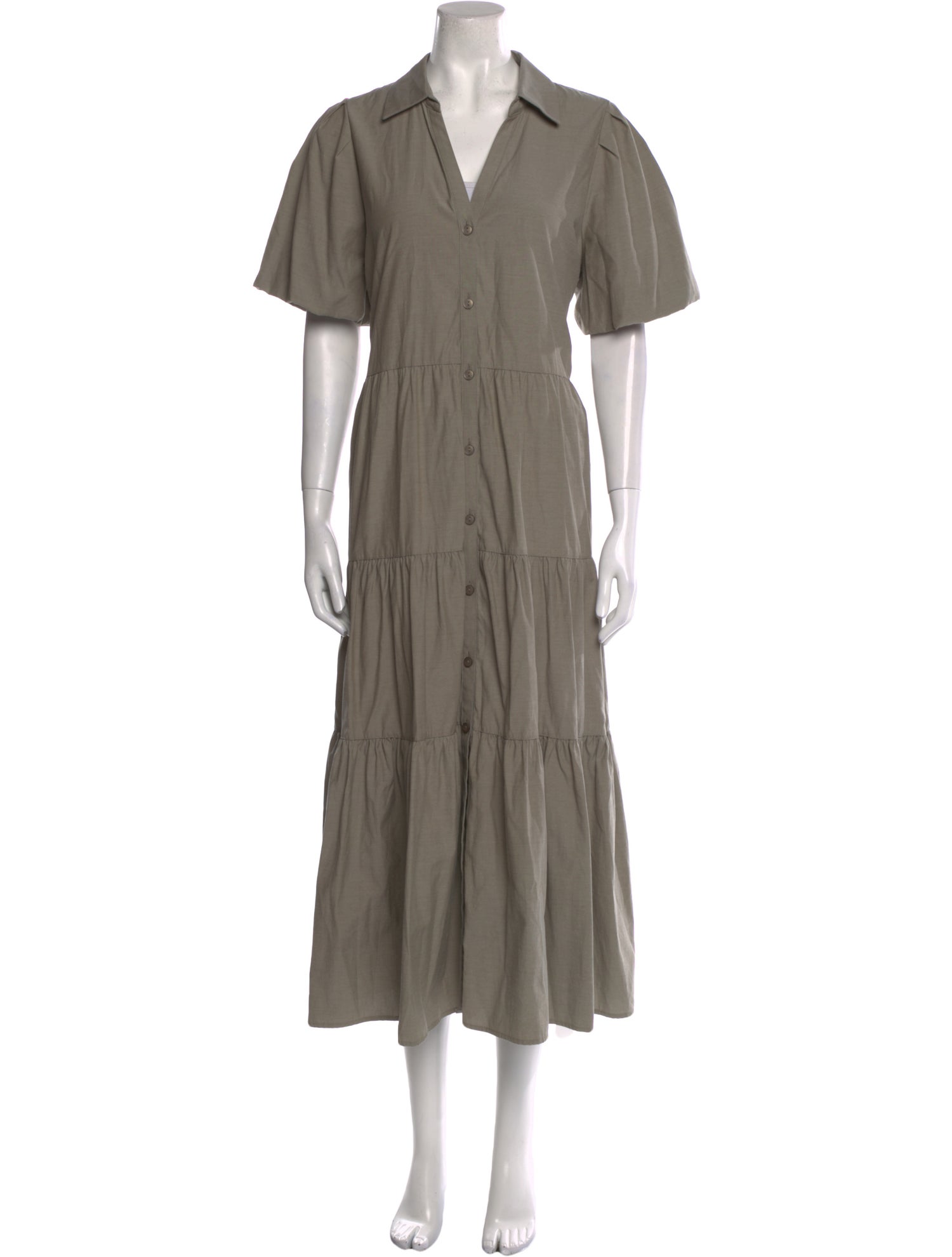 Brochu Walker V-Neck Long Dress