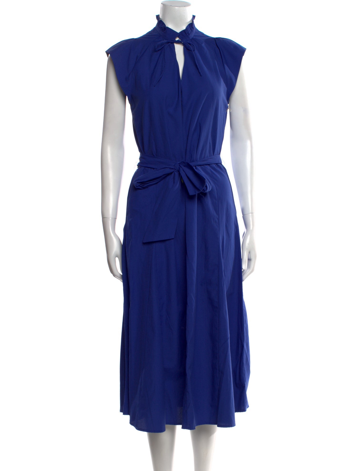 Brochu Walker Tie Neck Long Dress w/ Tags