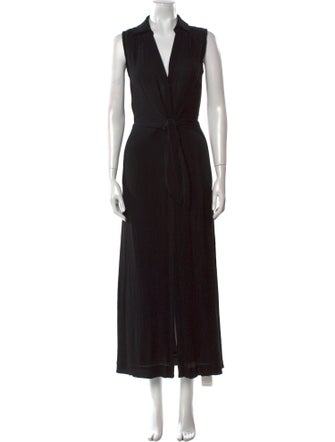 Brochu Walker V-Neck Long Dress