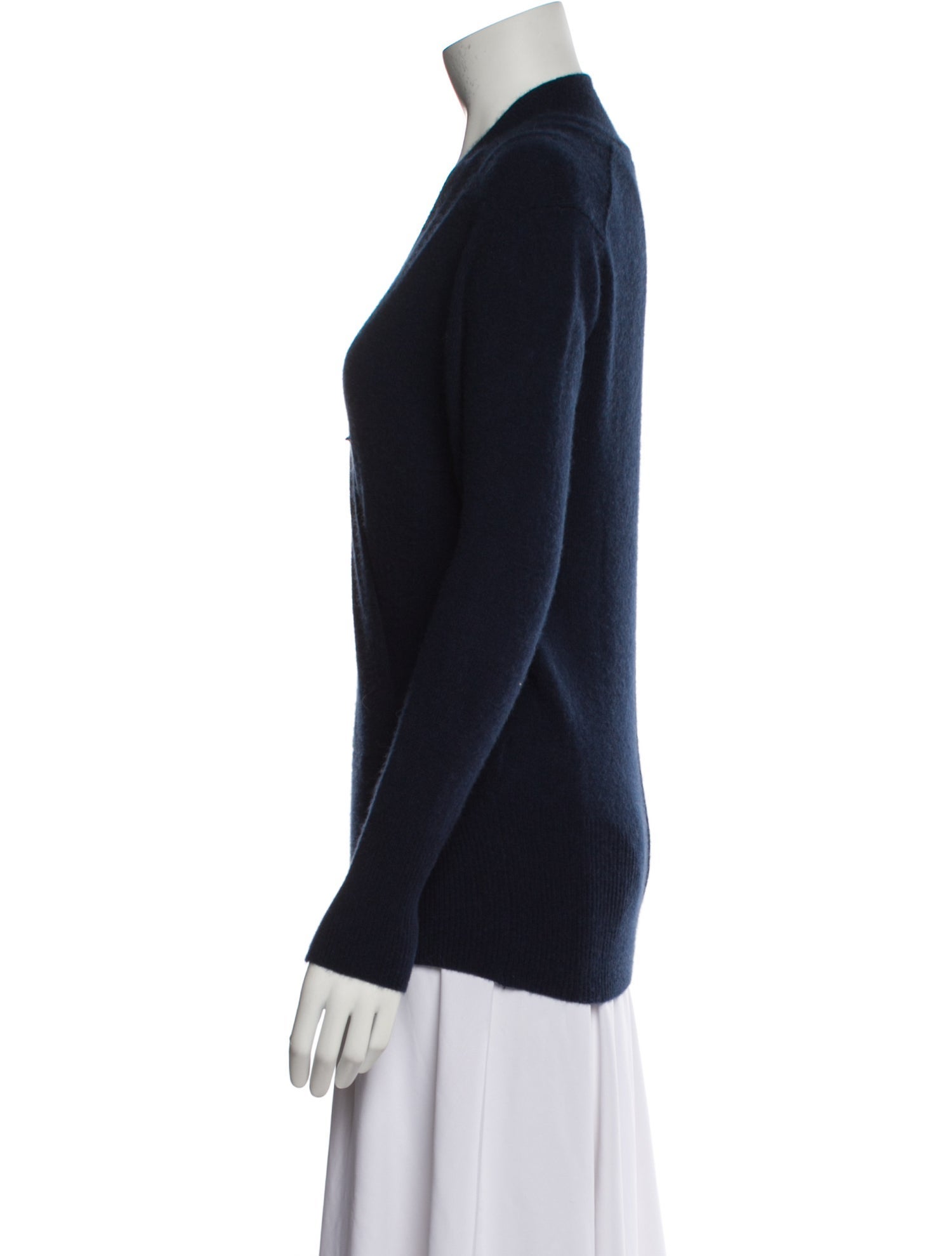 Brochu Walker Cashmere Plunge Neckline Sweater