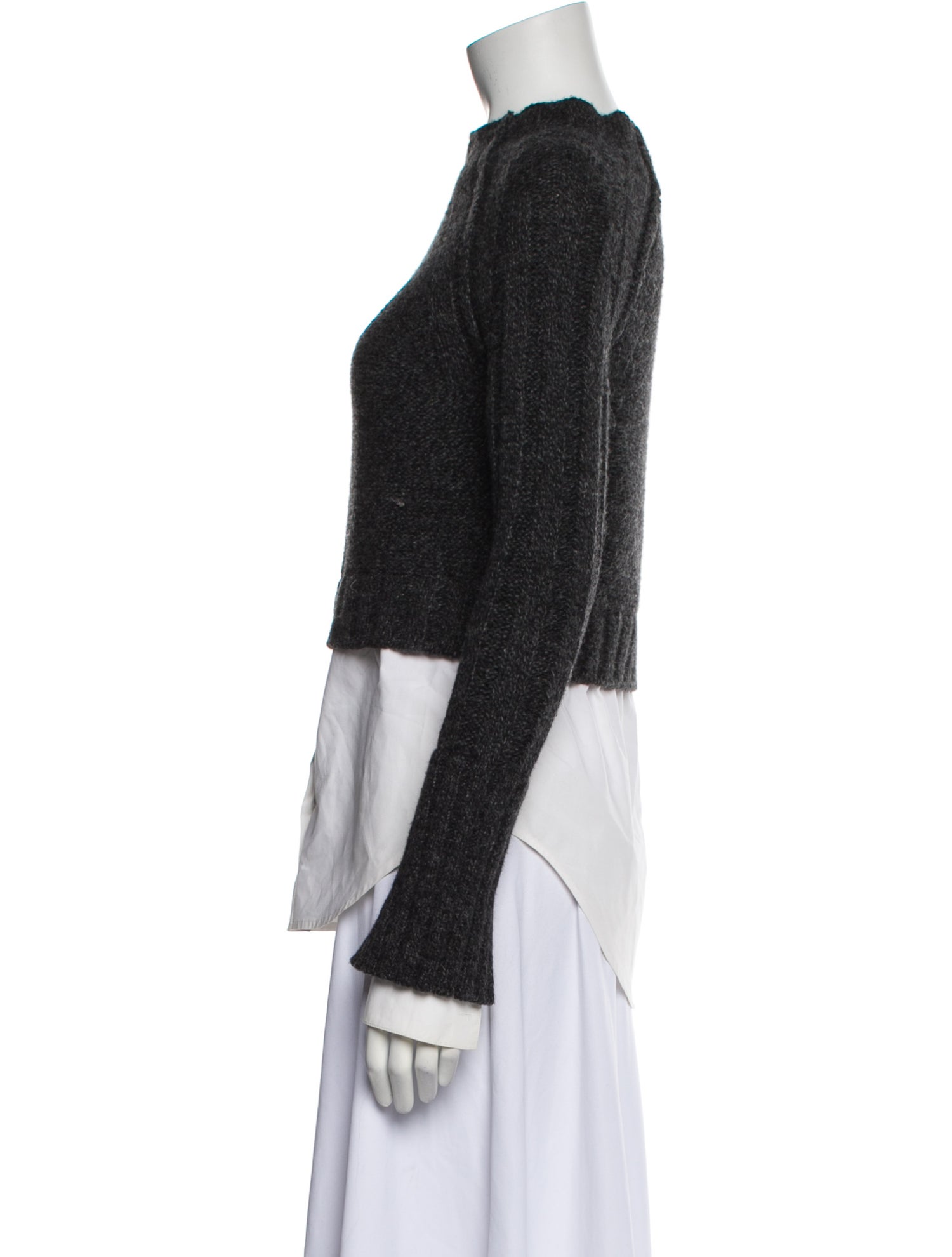 Brochu Walker Wool Mock Neck Sweater