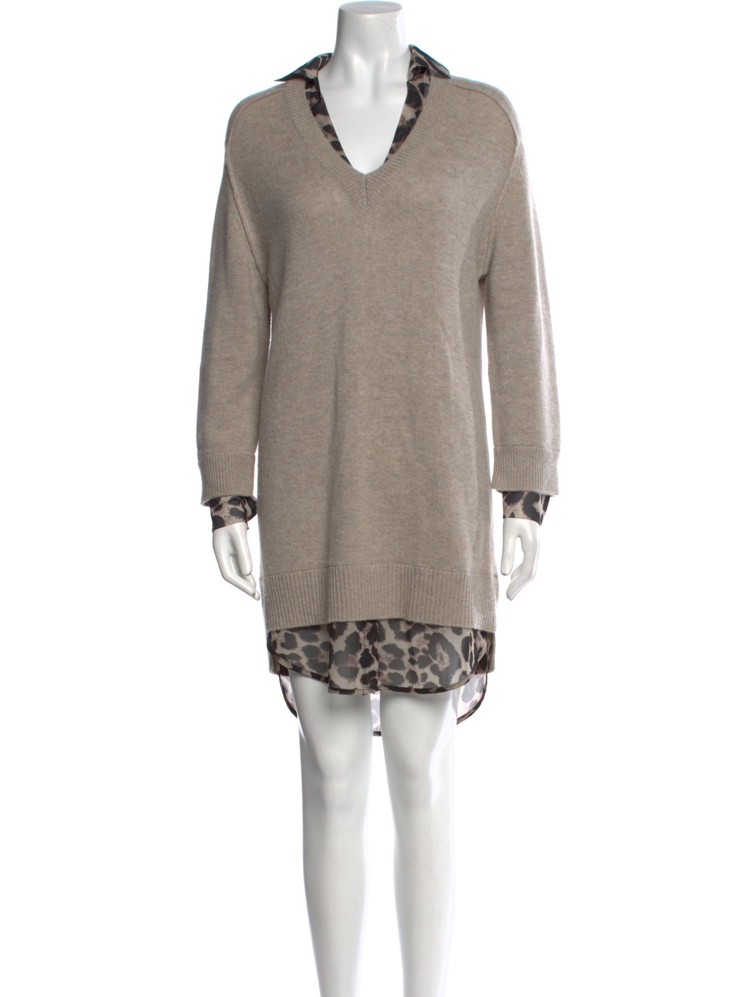 Brochu Walker Wool Mini Dress