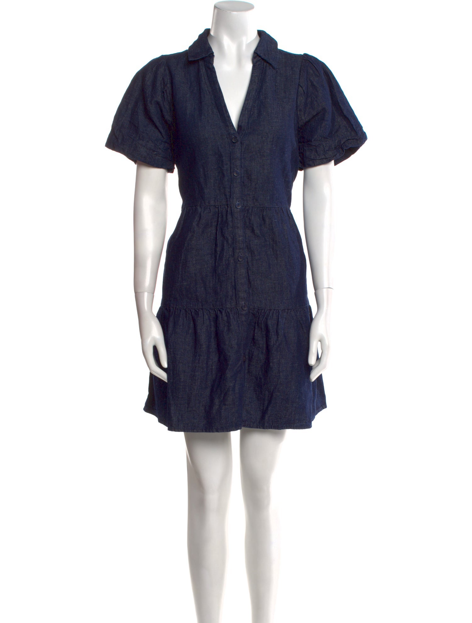 Brochu Walker V-Neck Mini Dress