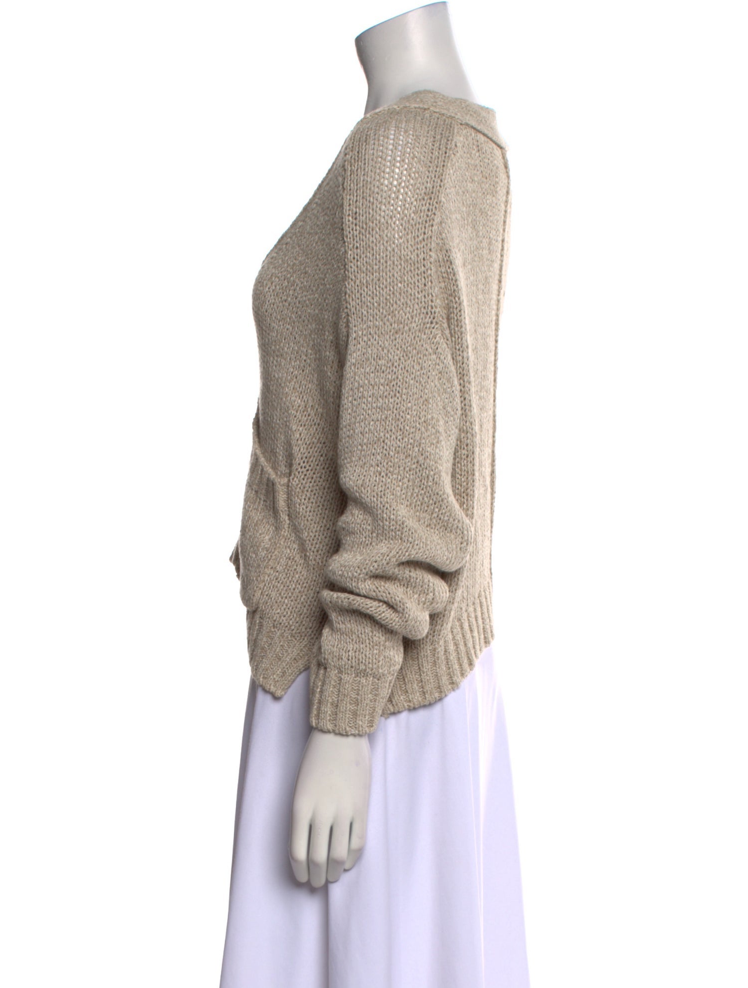 Brochu Walker Linen V-Neck Sweater