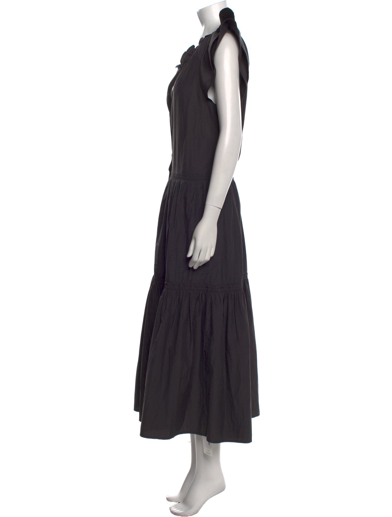 Brochu Walker V-Neck Long Dress