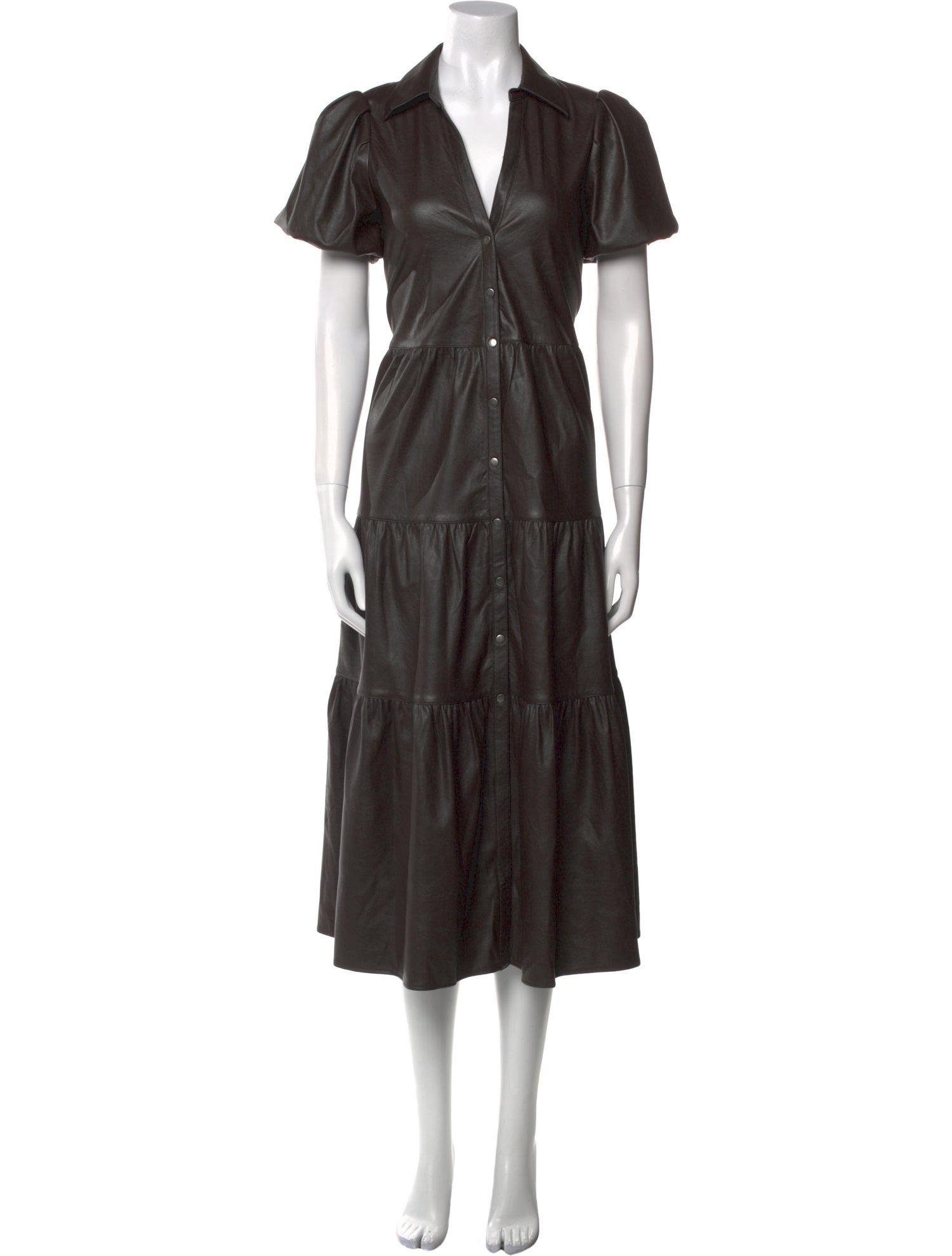 Brochu Walker V-Neck Long Dress