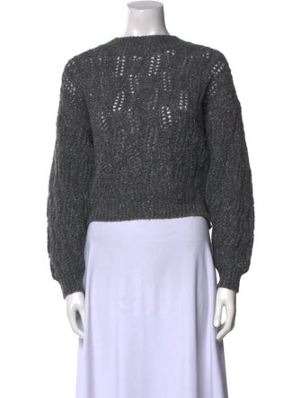 Brochu Walker Alpaca Bateau Neckline Sweater