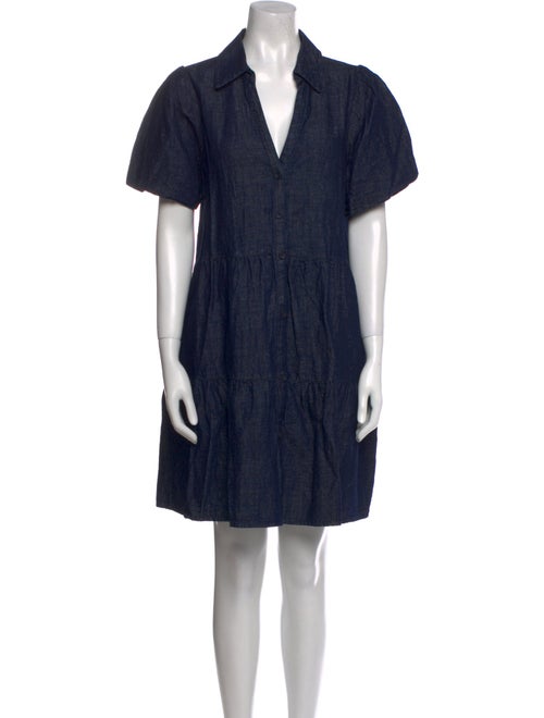 Brochu Walker V-Neck Mini Dress