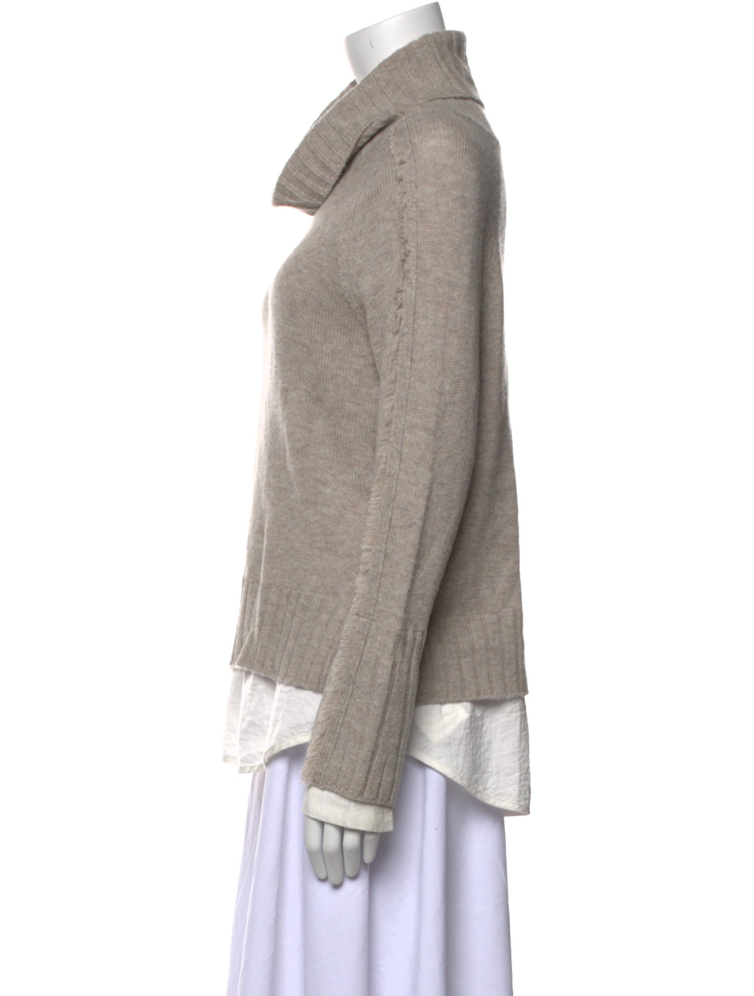 Brochu Walker Wool Cowl Neck Sweater