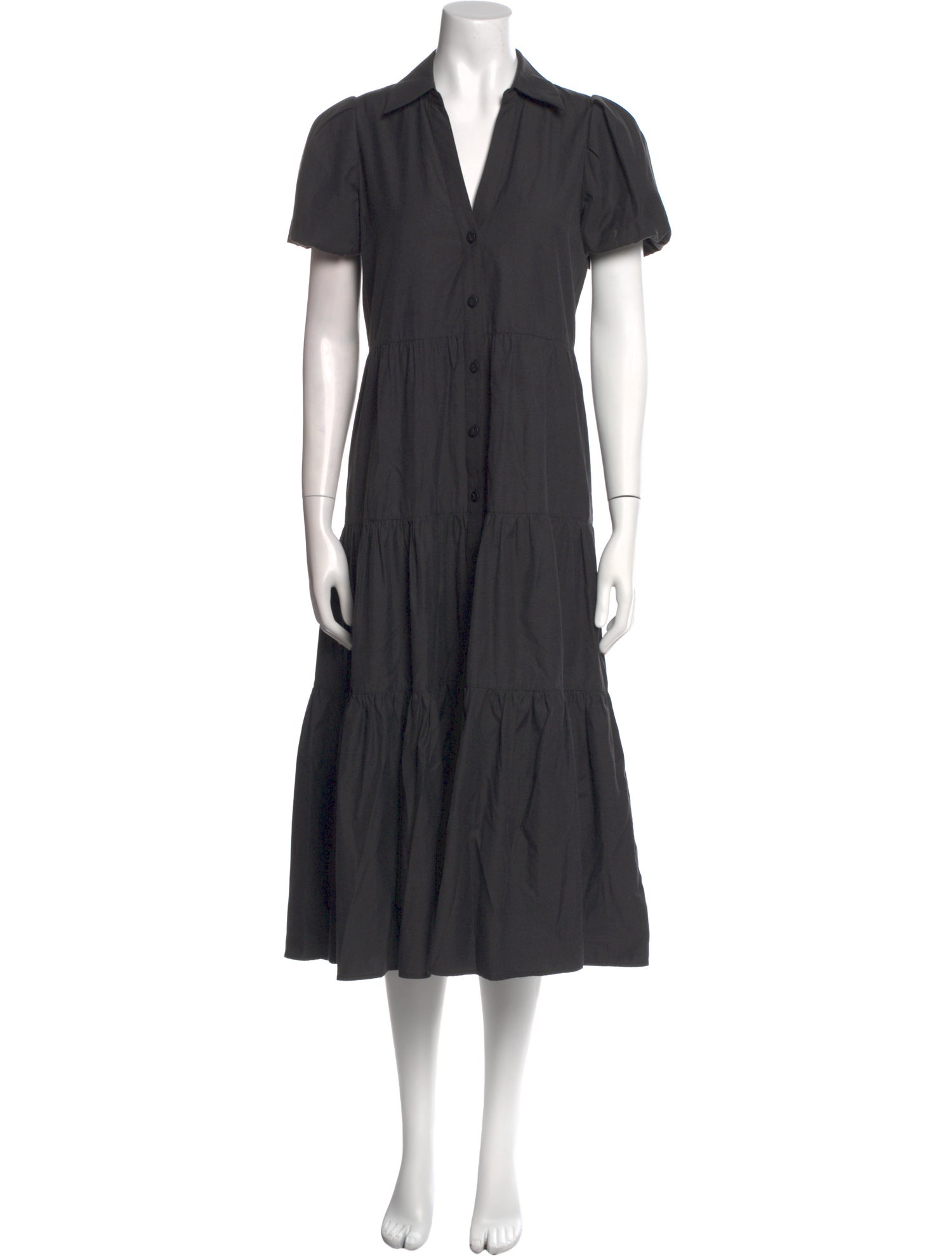 Brochu Walker V-Neck Long Dress