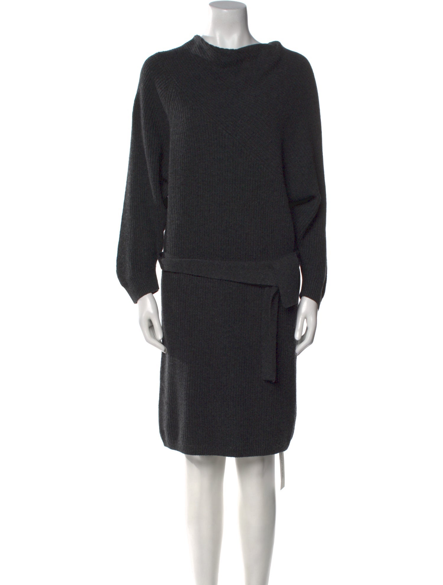 Brochu Walker Bateau Neckline Mini Dress